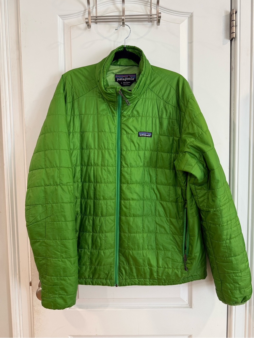 Patagonia Nano Puff-Supply Green Quilted Performance Jacket